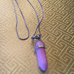 Stone Pendulum Necklace